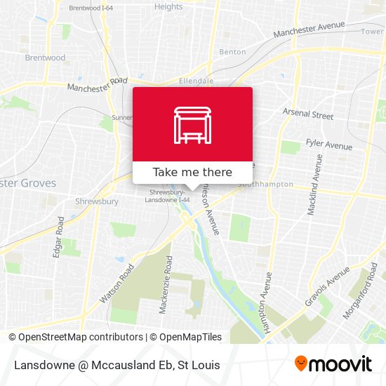 Lansdowne @ Mccausland Eb map