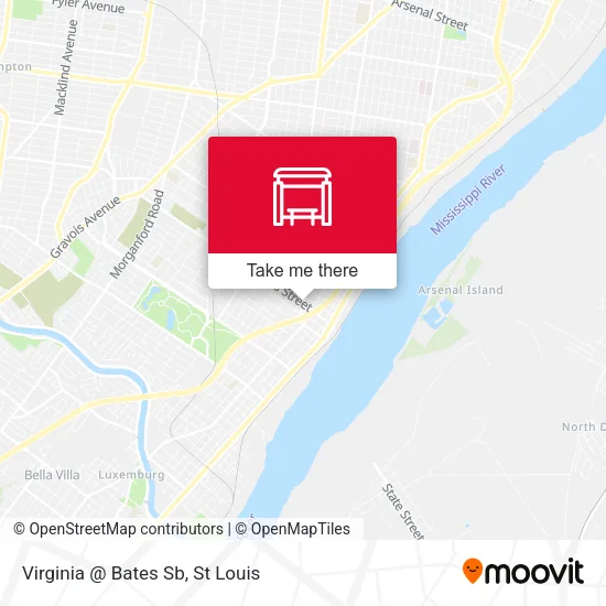 Mapa de Virginia @ Bates Sb