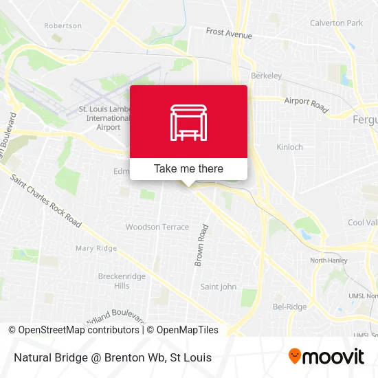 Natural Bridge @ Brenton Wb map