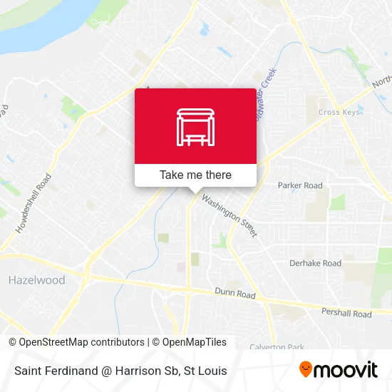Mapa de Saint Ferdinand @ Harrison Sb