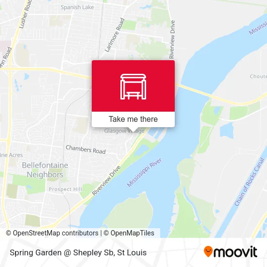 Mapa de Spring Garden @ Shepley Sb