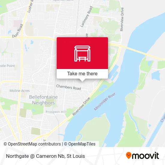 Northgate @ Cameron Nb map