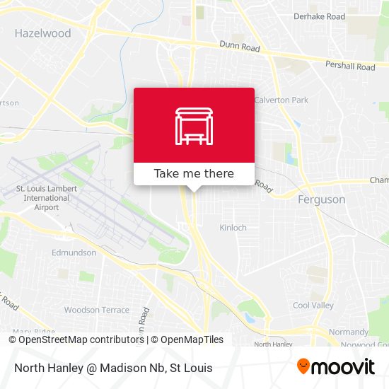 North Hanley @ Madison Nb map
