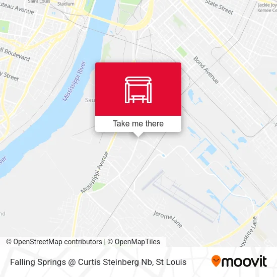 Falling Springs @ Curtis Steinberg Nb map