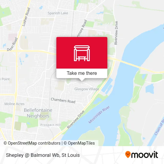 Mapa de Shepley @ Balmoral Wb