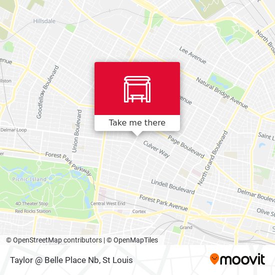 Taylor @ Belle Place Nb map