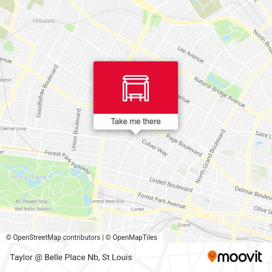 Taylor @ Belle Place Nb map