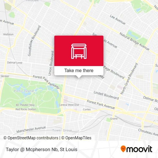 Taylor @ Mcpherson Nb map