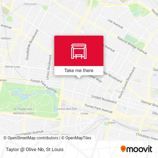 Taylor @ Olive Nb map