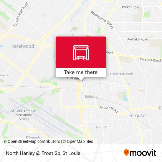 North Hanley @ Frost Sb map