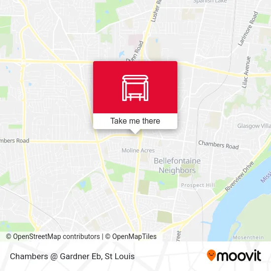 Chambers @ Gardner Eb map