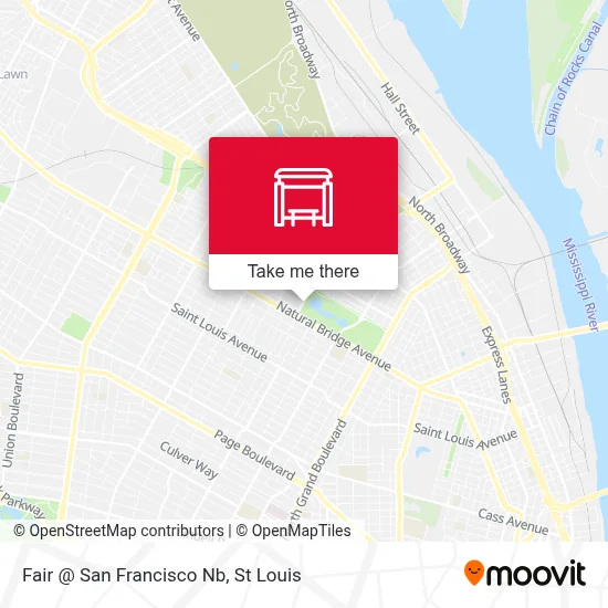 Fair @ San Francisco Nb map