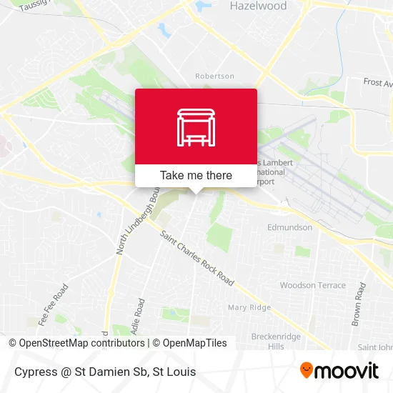 Cypress @ St Damien Sb map
