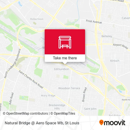 Mapa de Natural Bridge @ Aero Space Wb