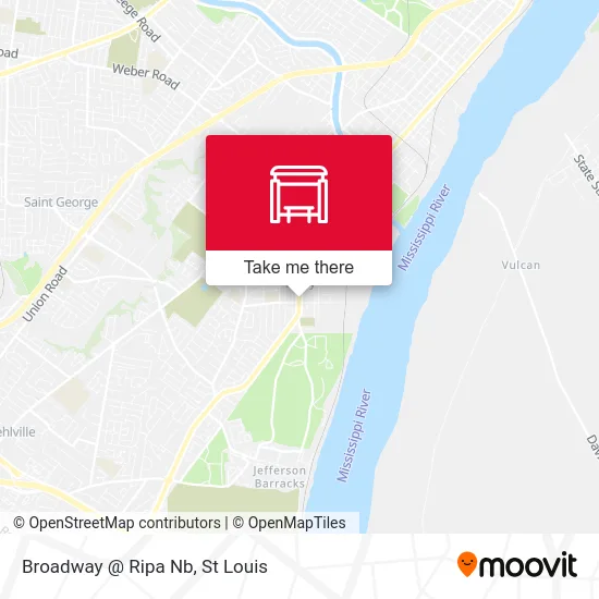 Broadway @ Ripa Nb map