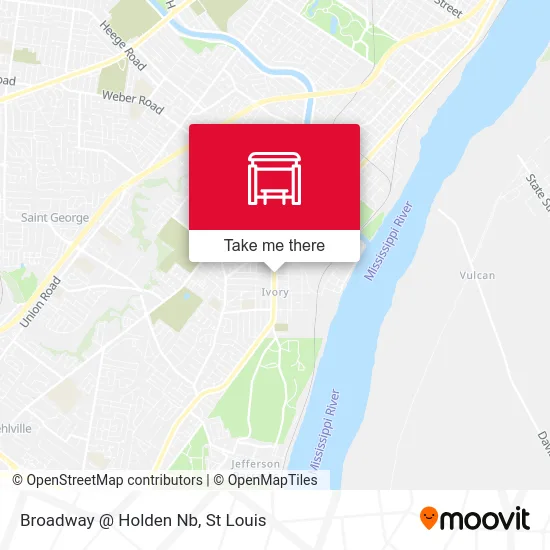 Broadway @ Holden Nb map