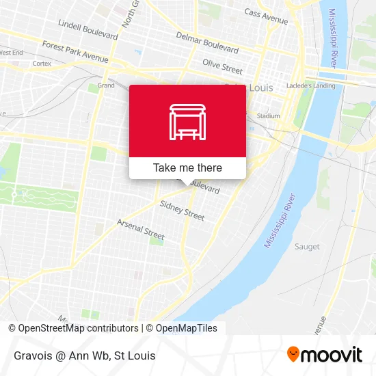 Mapa de Gravois @ Ann Wb
