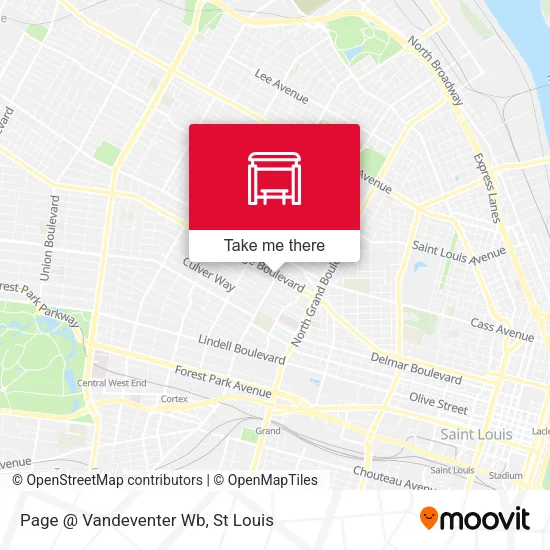 Page @ Vandeventer Wb map