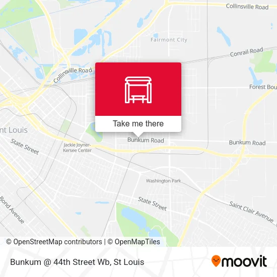 Mapa de Bunkum @ 44th Street Wb