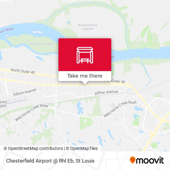 Chesterfield Airport @ Rhl Eb map