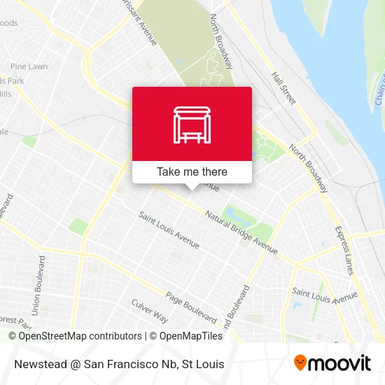Mapa de Newstead @ San Francisco Nb
