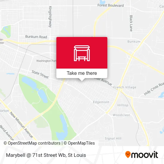 Mapa de Marybell @ 71st Street Wb