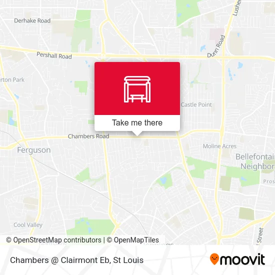 Mapa de Chambers @ Clairmont Eb