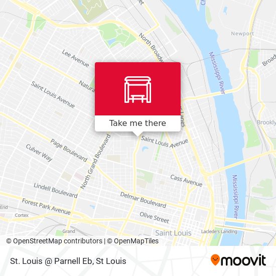 St. Louis @ Parnell Eb map