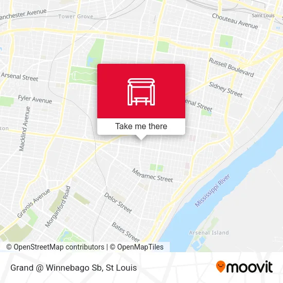 Mapa de Grand @ Winnebago Sb