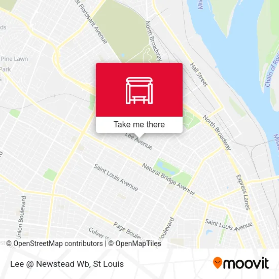 Mapa de Lee @ Newstead Wb