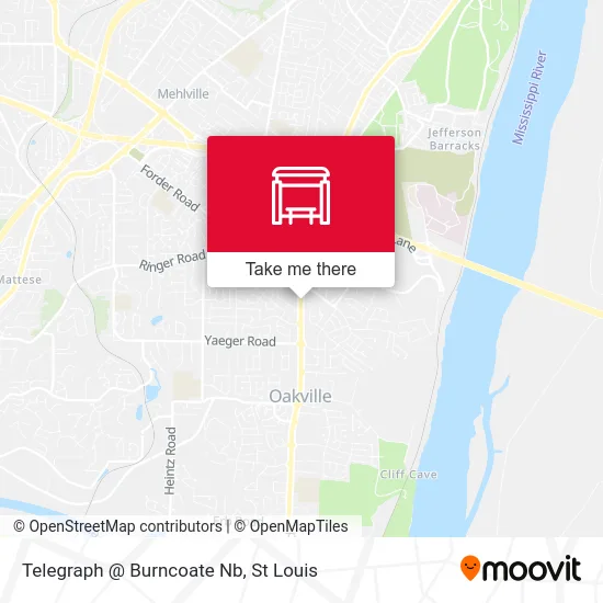 Telegraph @ Burncoate Nb map