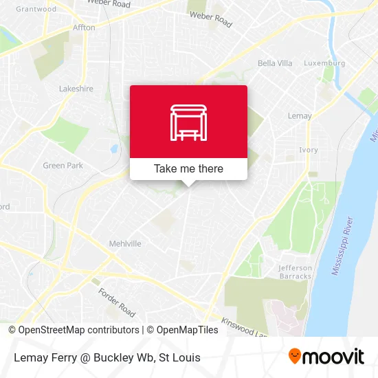 Lemay Ferry @ Buckley Wb map