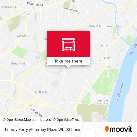 Mapa de Lemay Ferry @ Lemay Plaza Wb