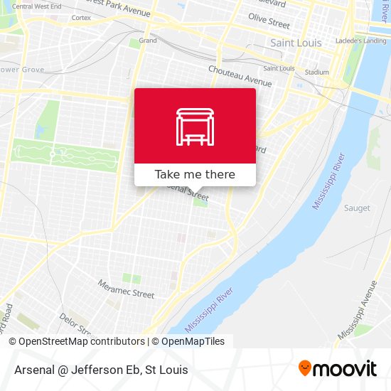 Arsenal @ Jefferson Eb map