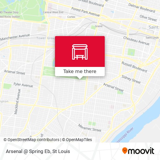 Arsenal @ Spring Eb map