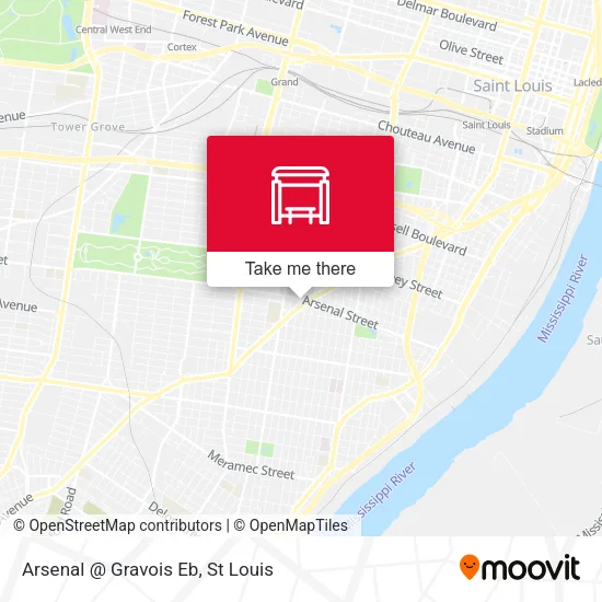 Mapa de Arsenal @ Gravois Eb