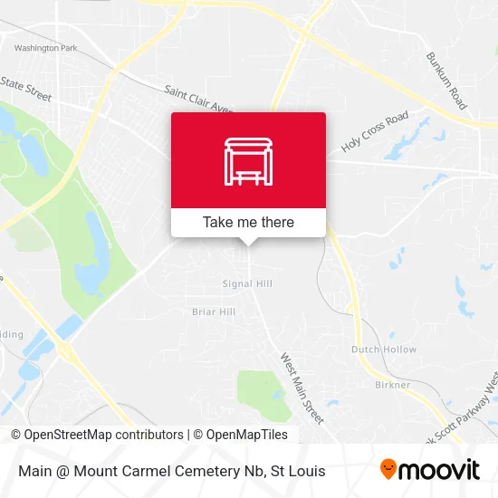 Mapa de Main @ Mount Carmel Cemetery Nb