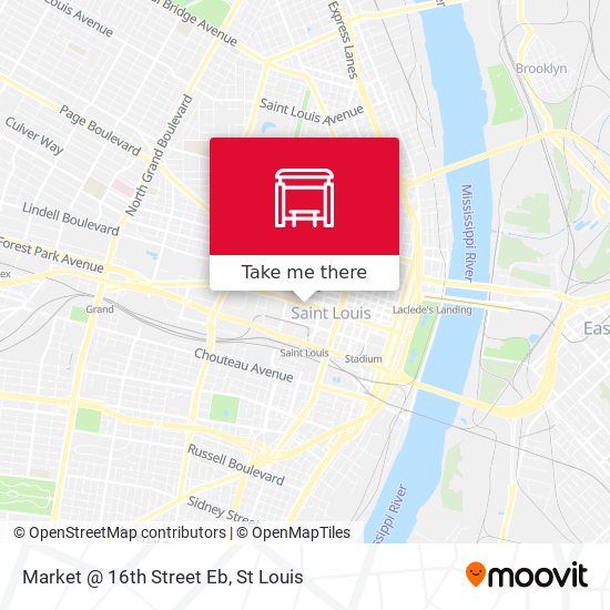 Market @ 16th Street Eb map