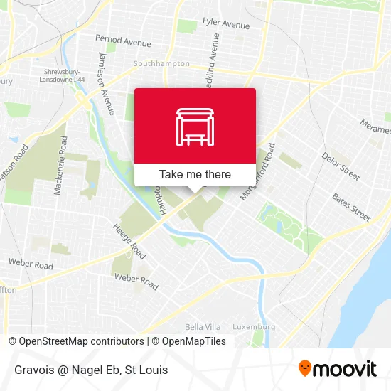 Mapa de Gravois @ Nagel Eb