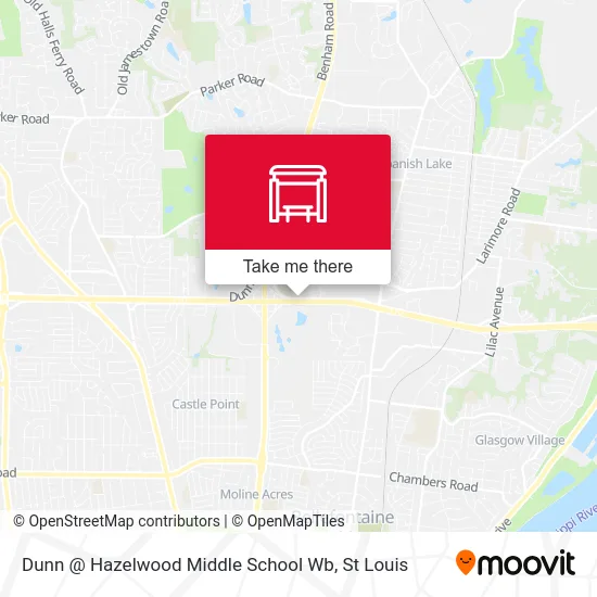 Dunn @ Hazelwood Middle School Wb map