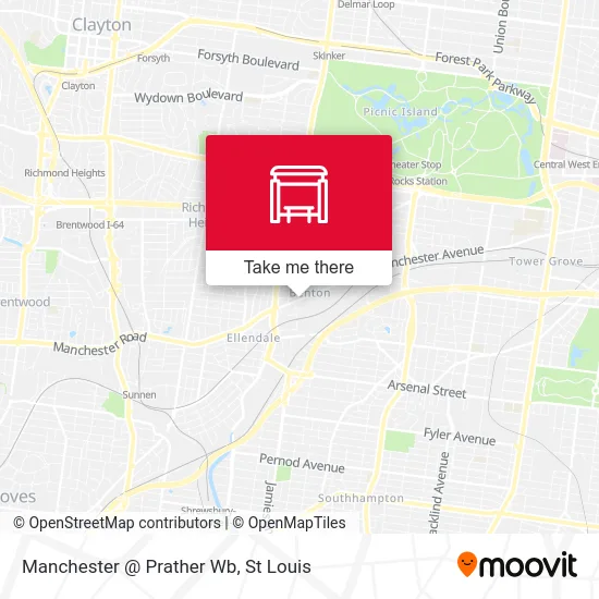 Manchester @ Prather Wb map