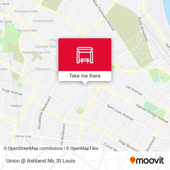 Union @ Ashland Nb map
