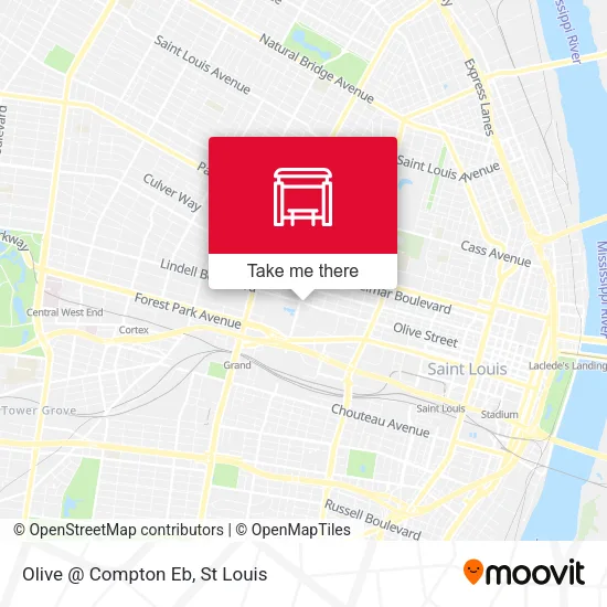 Mapa de Olive @ Compton Eb