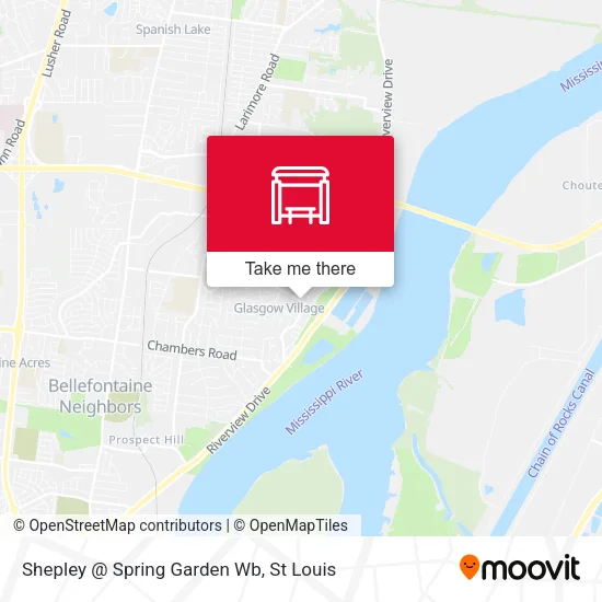 Shepley @ Spring Garden Wb map