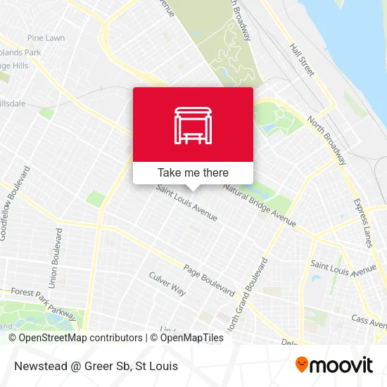 Mapa de Newstead @ Greer Sb