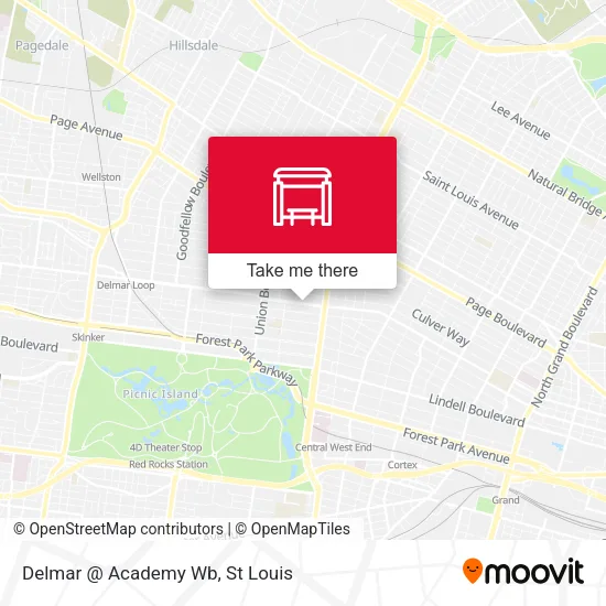 Delmar @ Academy Wb map