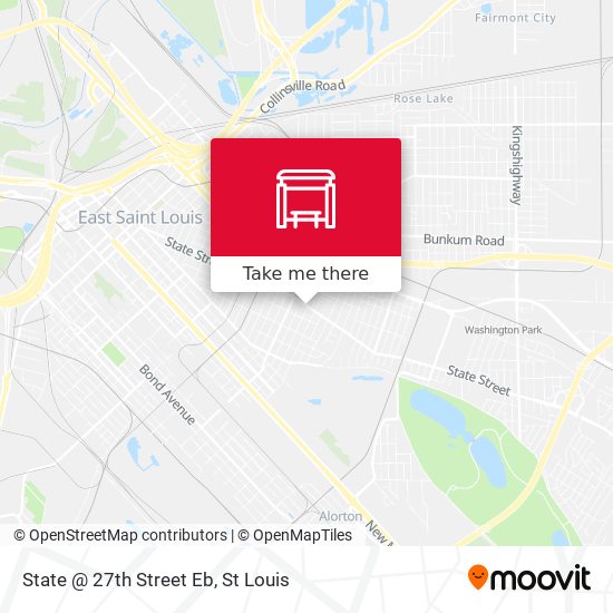 State @ 27th Street Eb map