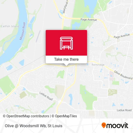 Mapa de Olive @ Woodsmill Wb