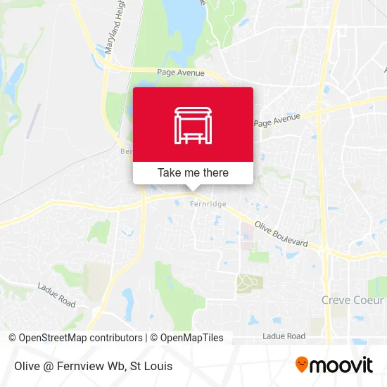 Olive @ Fernview Wb map