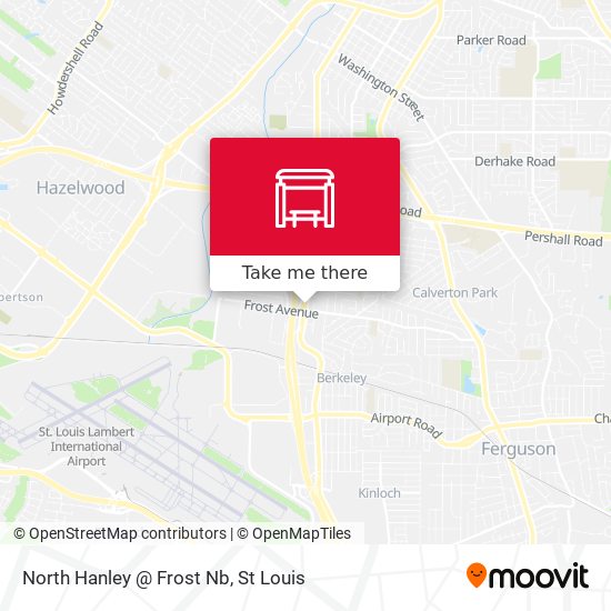 North Hanley @ Frost Nb map